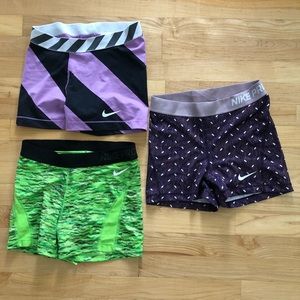 Nike pro shorts